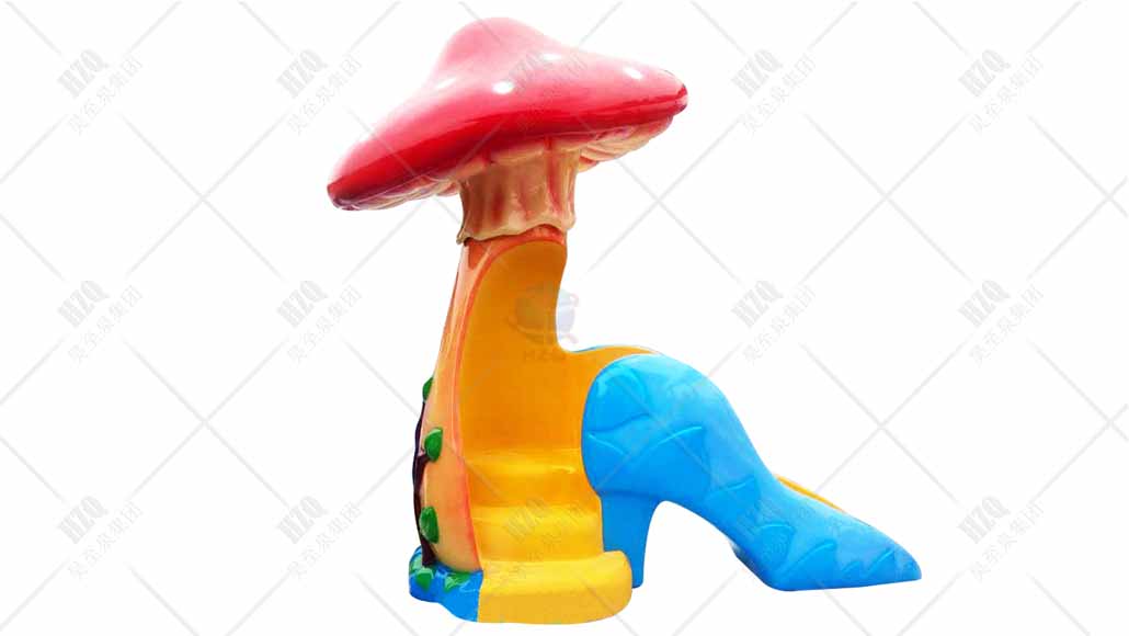 兒童戲水滑梯-蘑菇滑梯